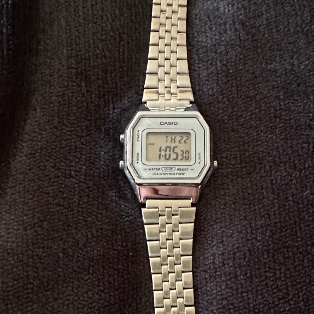 Casio Stainless steel watch